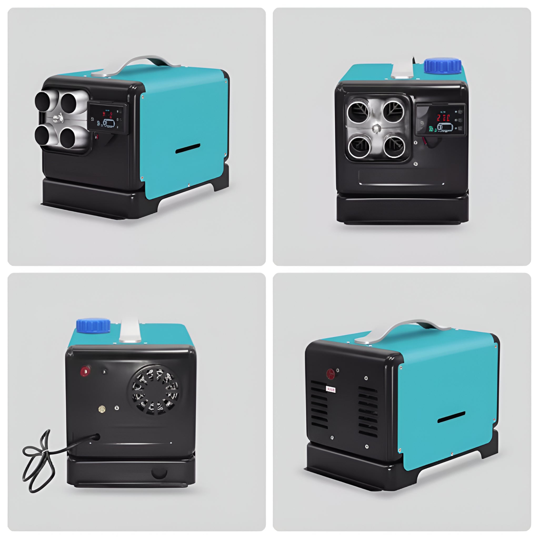 FrostForge QuadTube Q12 Portable Diesel Heater